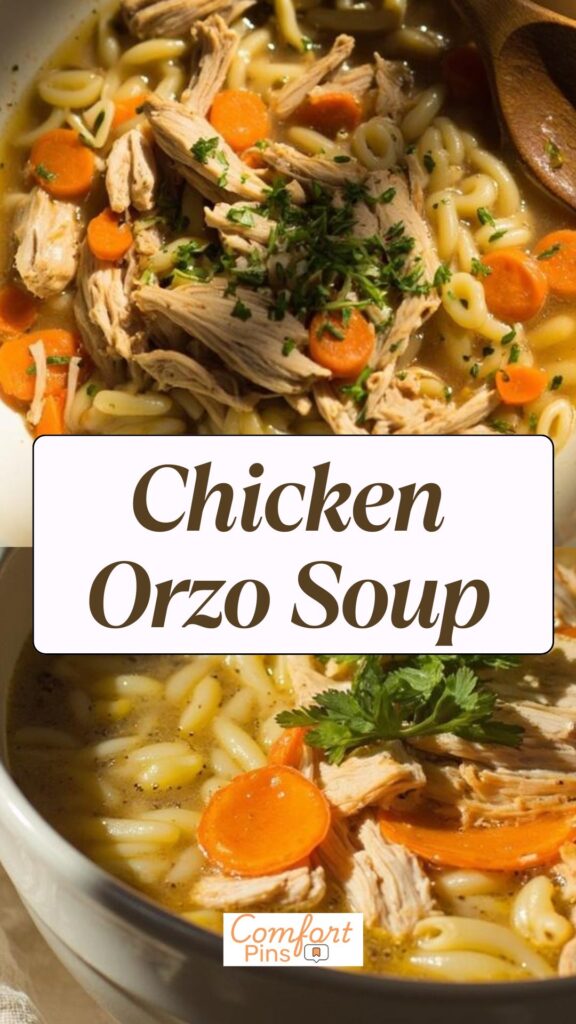Chicken Orzo Soup