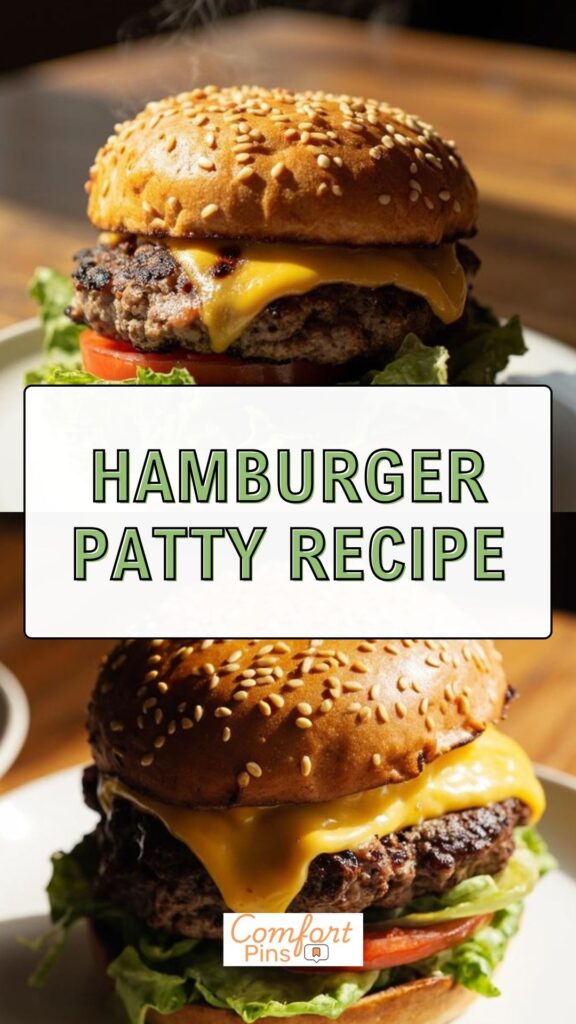 Hamburger Patty Recipe Hamburger Patty Recipe