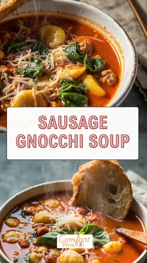 Sausage Gnocchi Soup