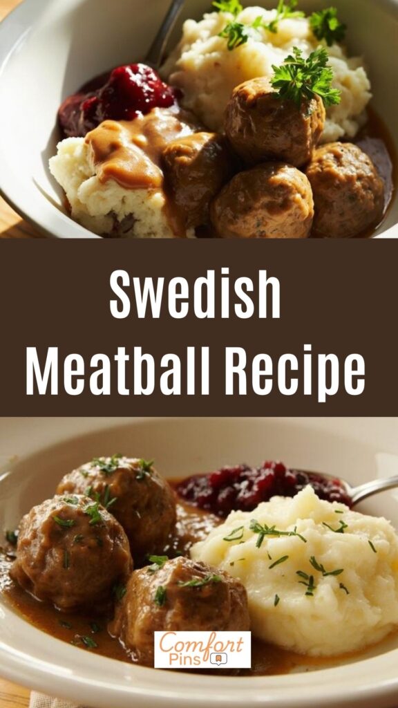 Swedish Meatball Recipe
