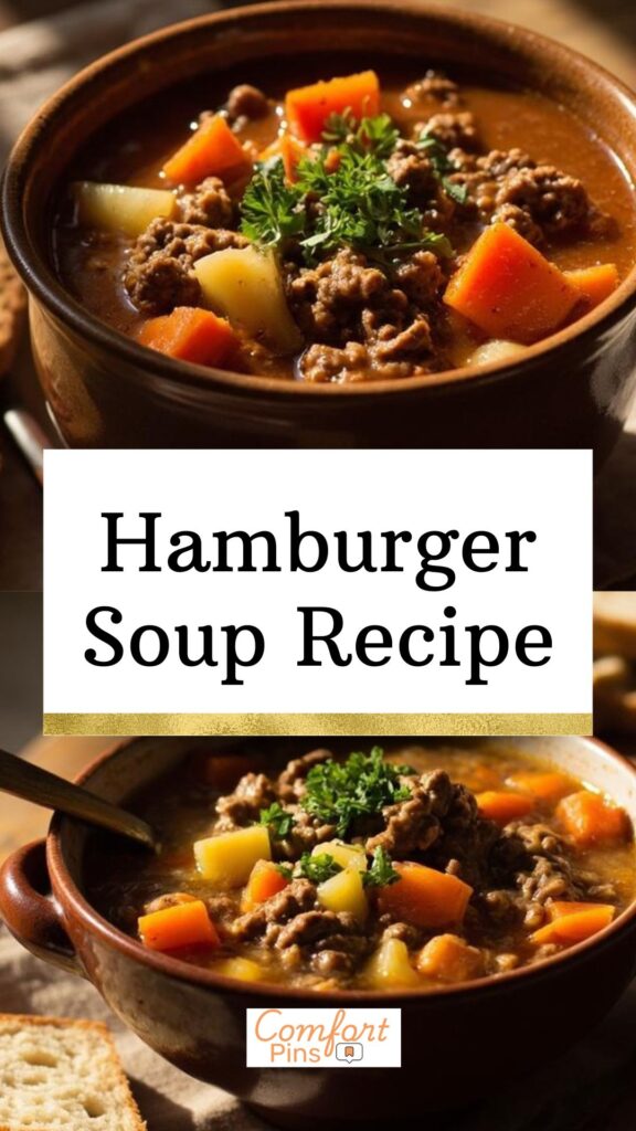 Hamburger Soup Recipe