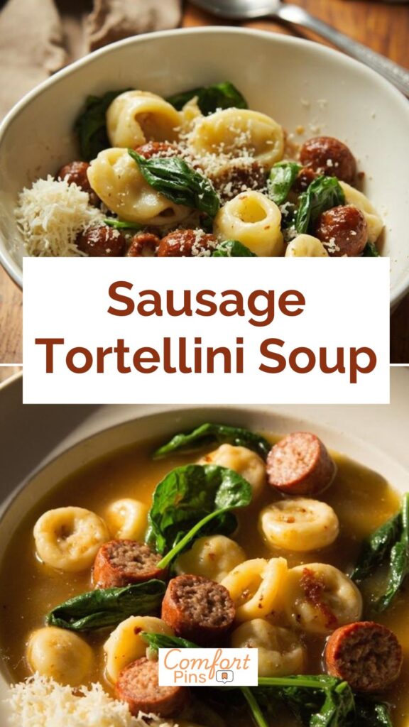 Sausage Tortellini Soup