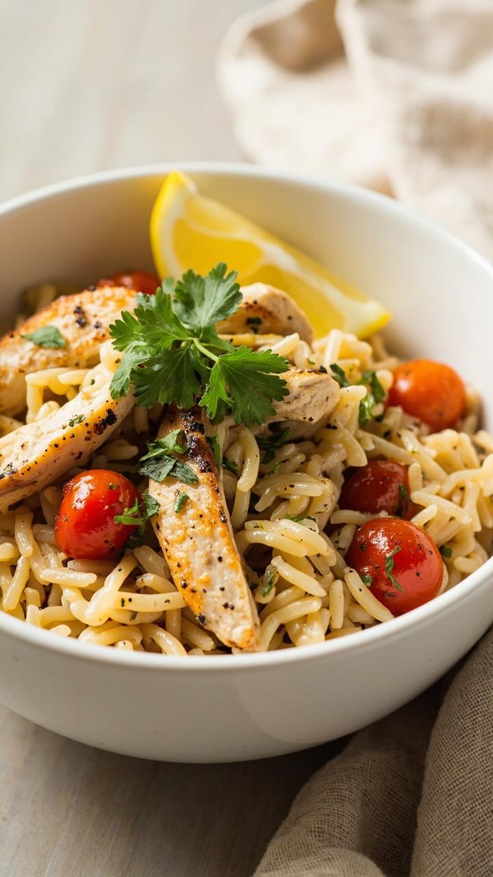 Chicken Orzo