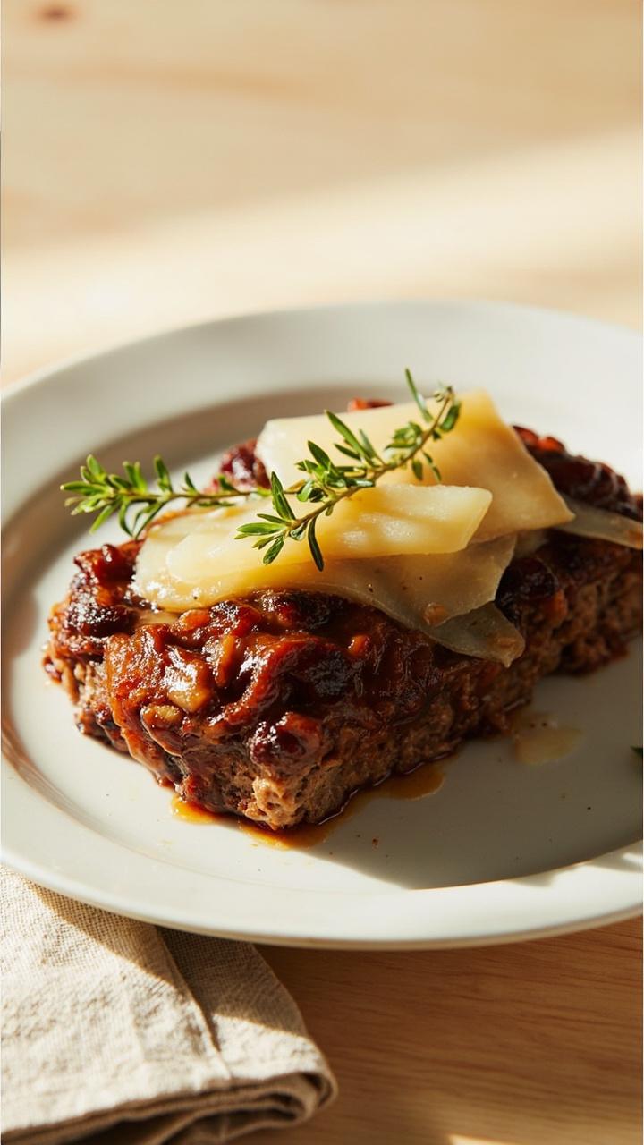 French Onion Meatloaf