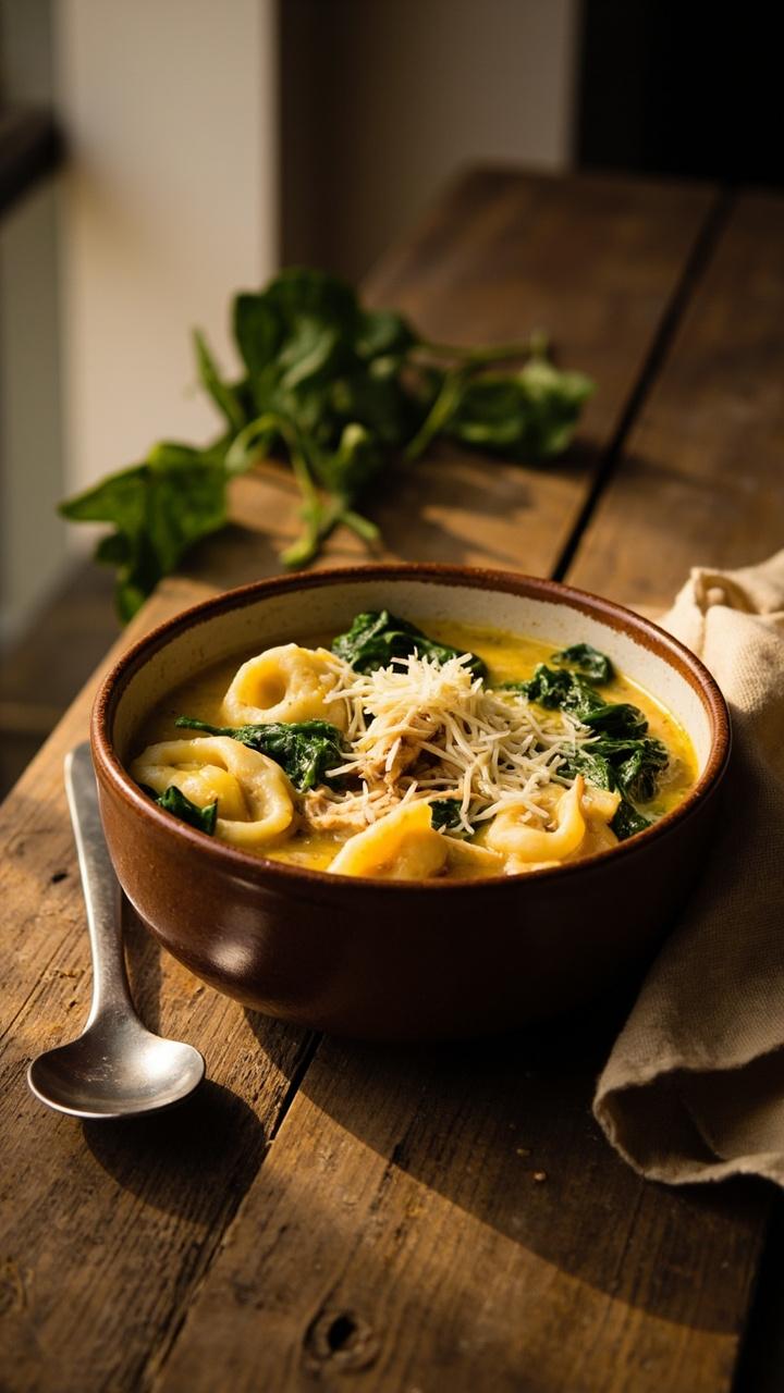 Chicken Tortellini Soup