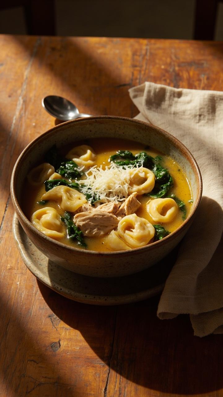Chicken Tortellini Soup