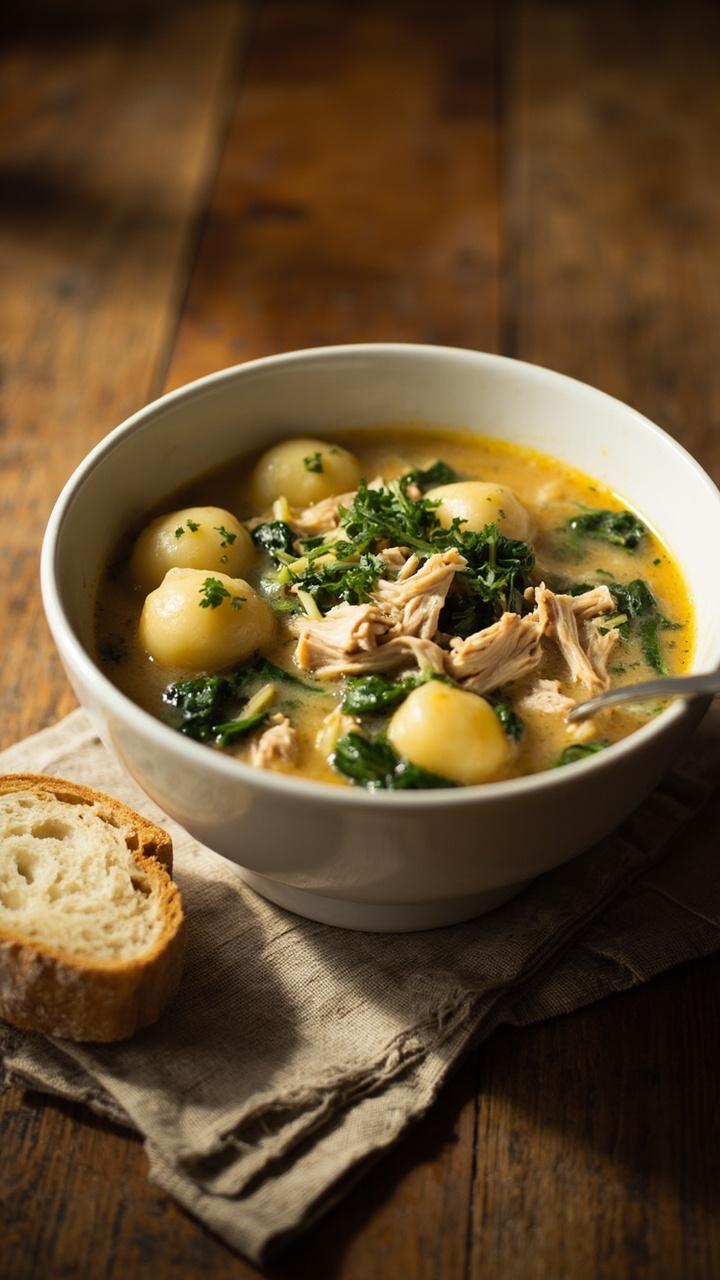 Chicken And Gnocchi Soup