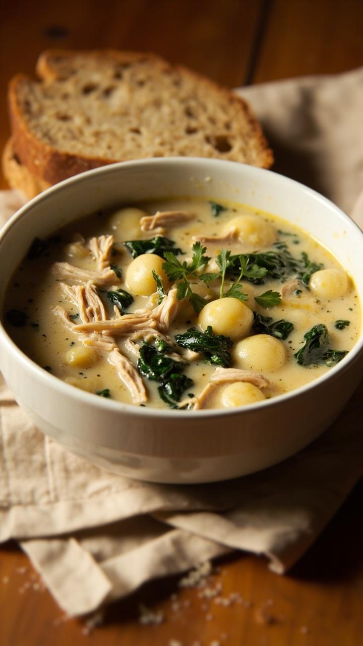 Chicken And Gnocchi Soup