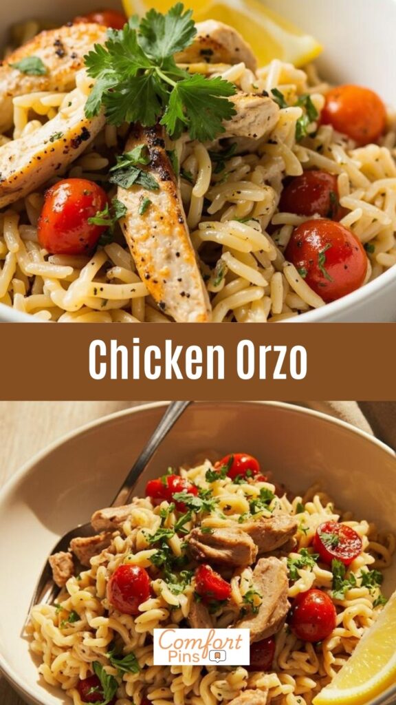 Chicken Orzo Chicken Orzo