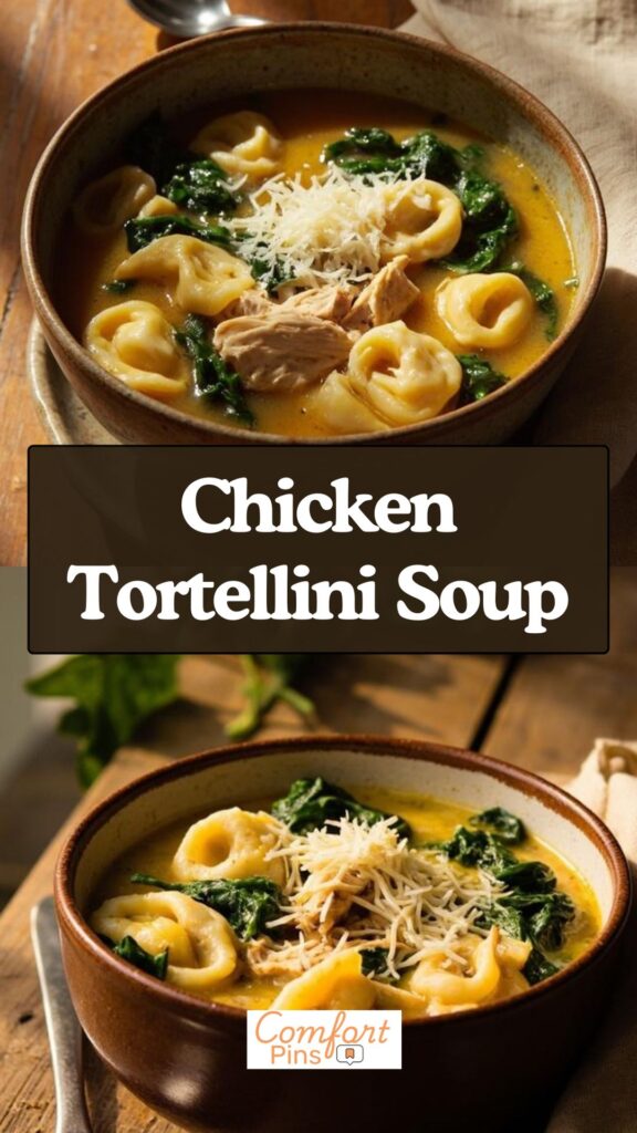 Chicken Tortellini Soup