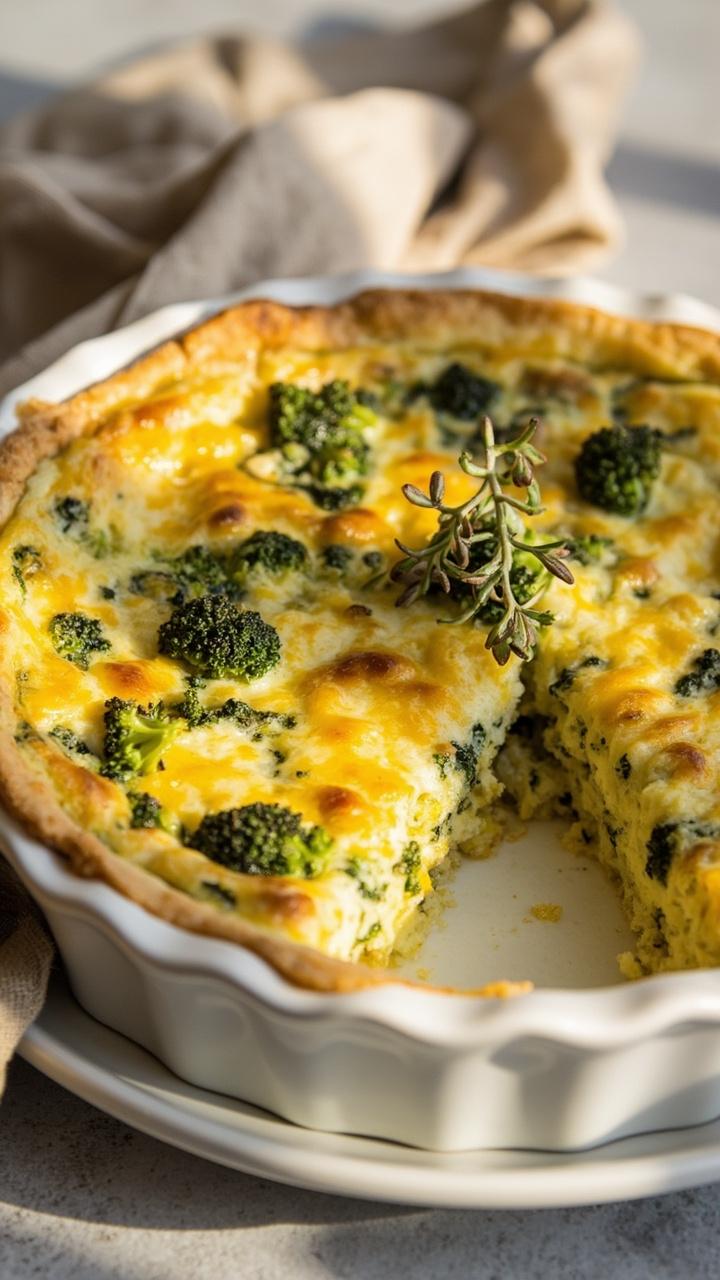 Broccoli Quiche