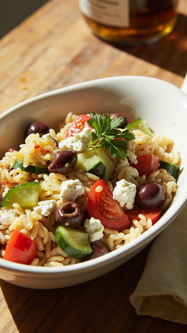Greek Orzo Salad