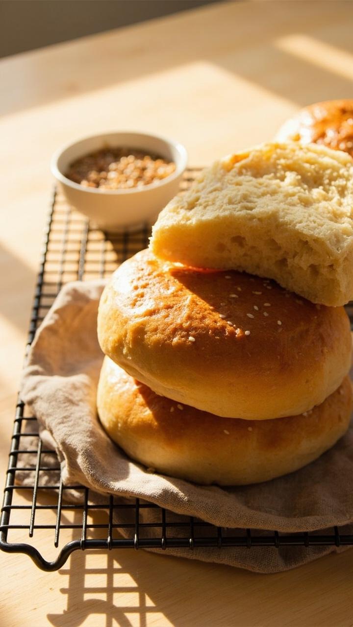 Homemade Hamburger Buns