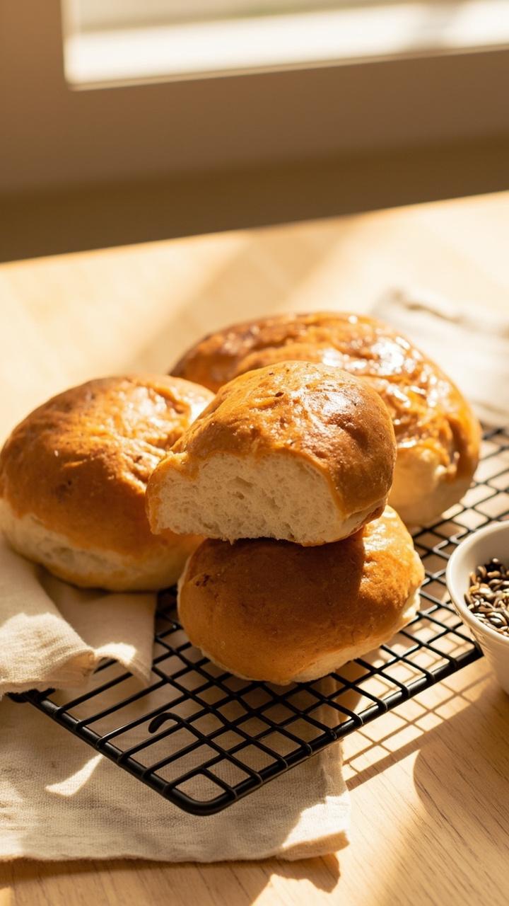 Homemade Hamburger Buns