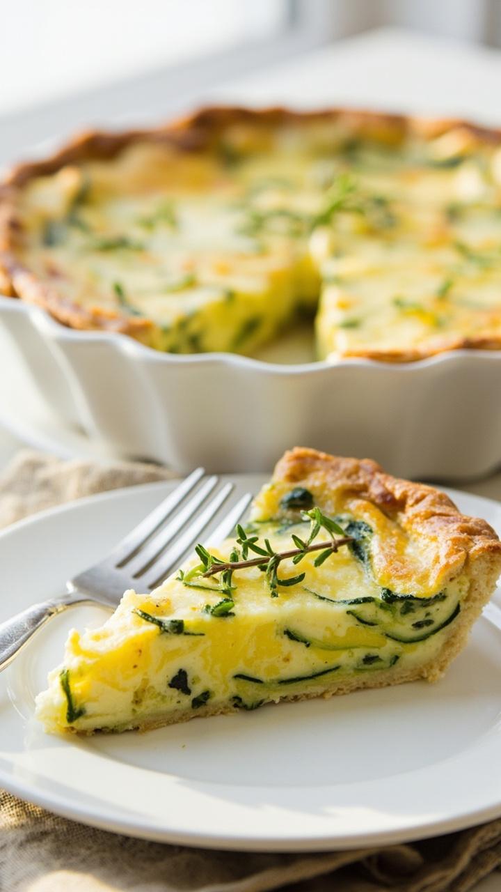 Zucchini Quiche