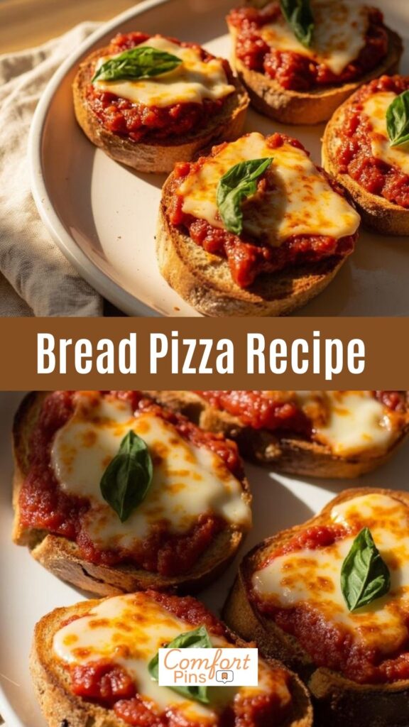 Bread Pizza Recipe
