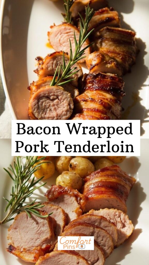Bacon Wrapped Pork Tenderloin