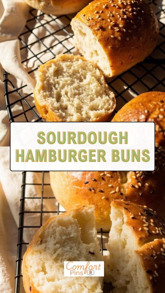Sourdough Hamburger Buns Sourdough Hamburger Buns