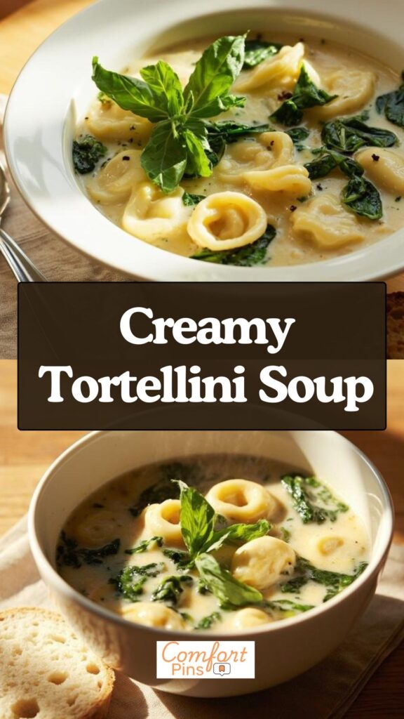 Creamy Tortellini Soup