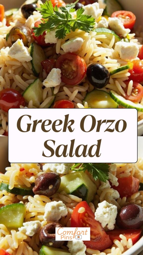 Greek Orzo Salad