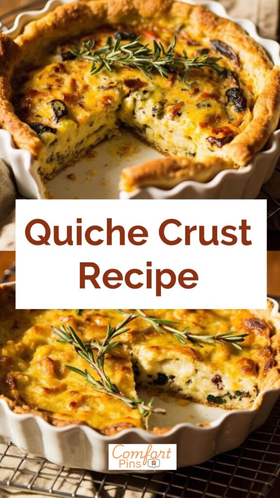 Quiche Crust Recipe