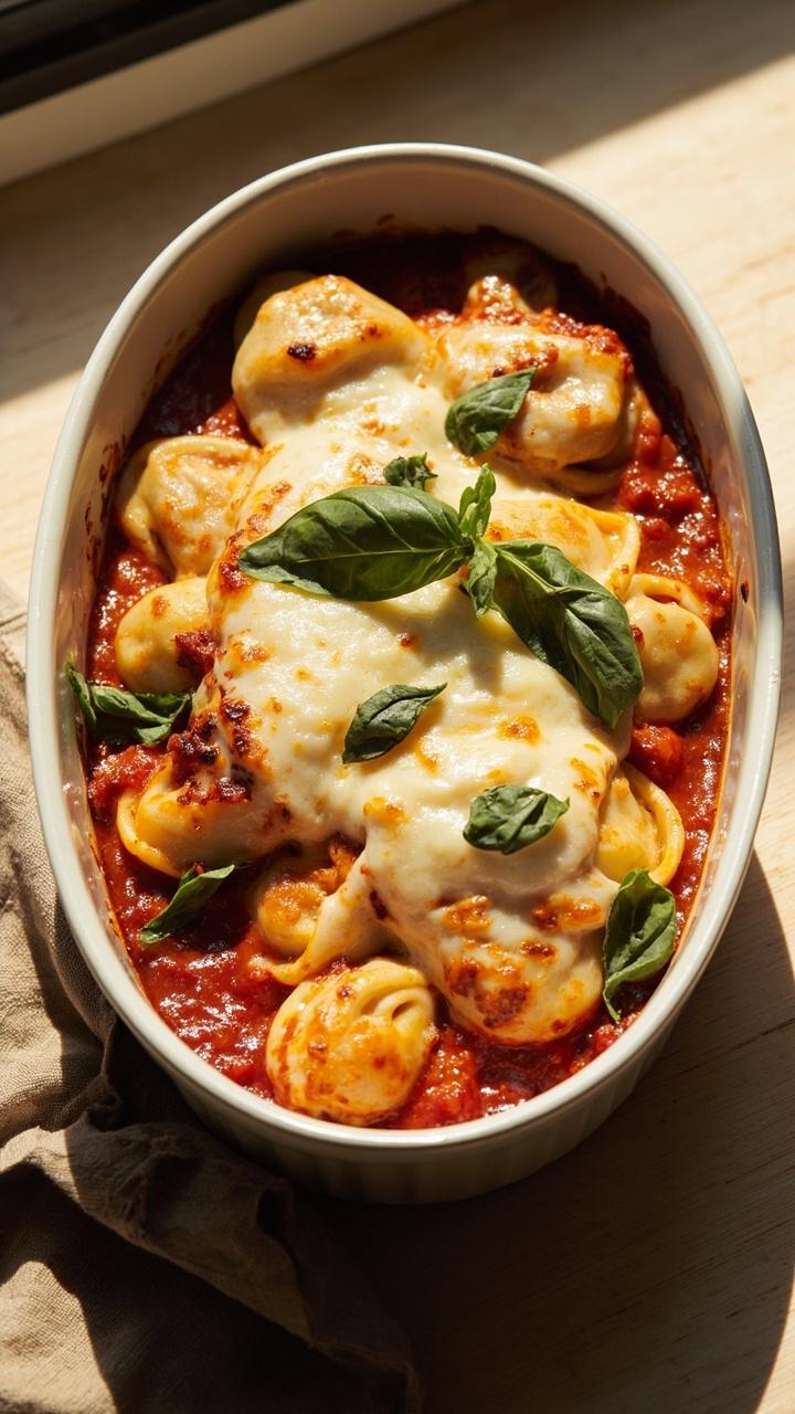 Baked Tortellini