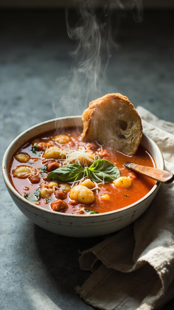 Sausage Gnocchi Soup