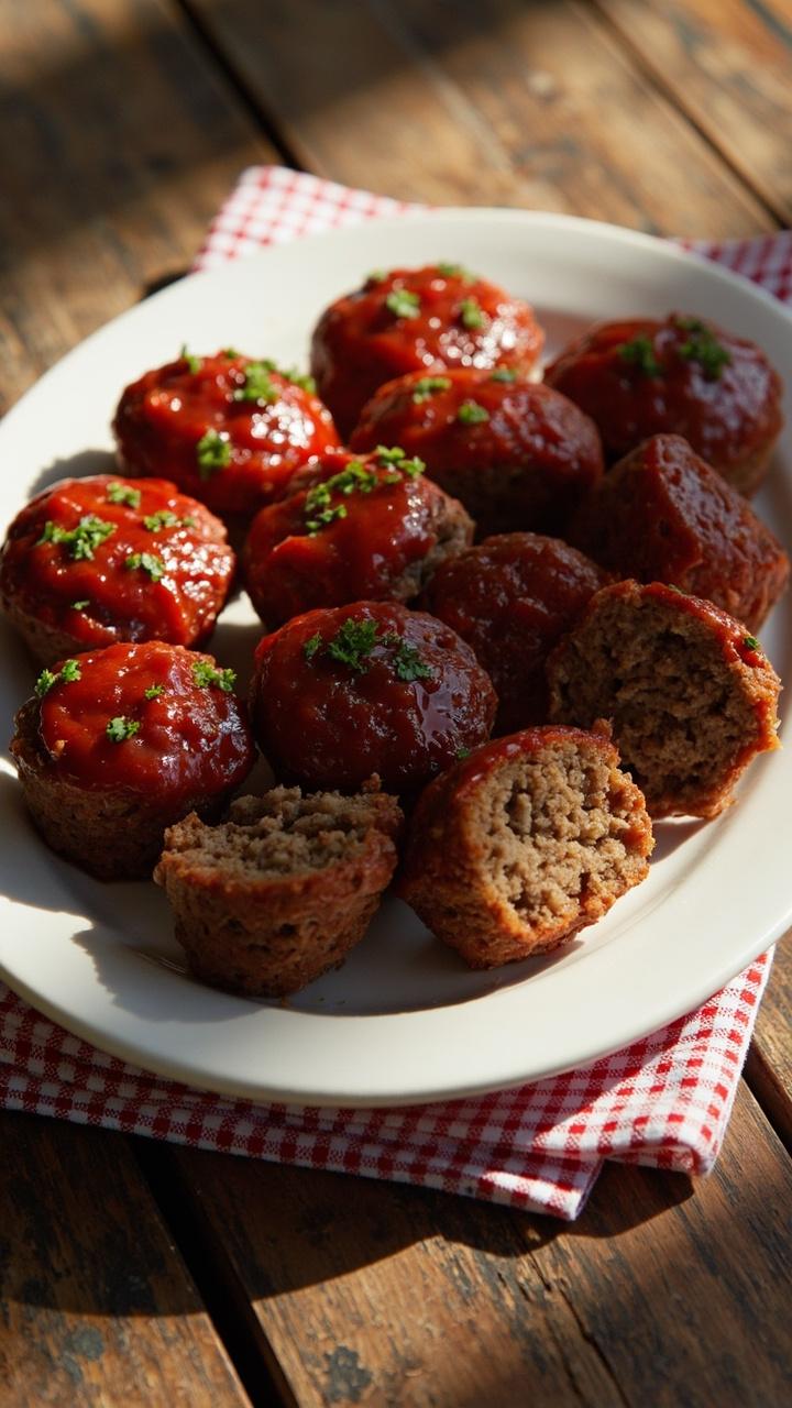 Mini Meatloaf Muffins