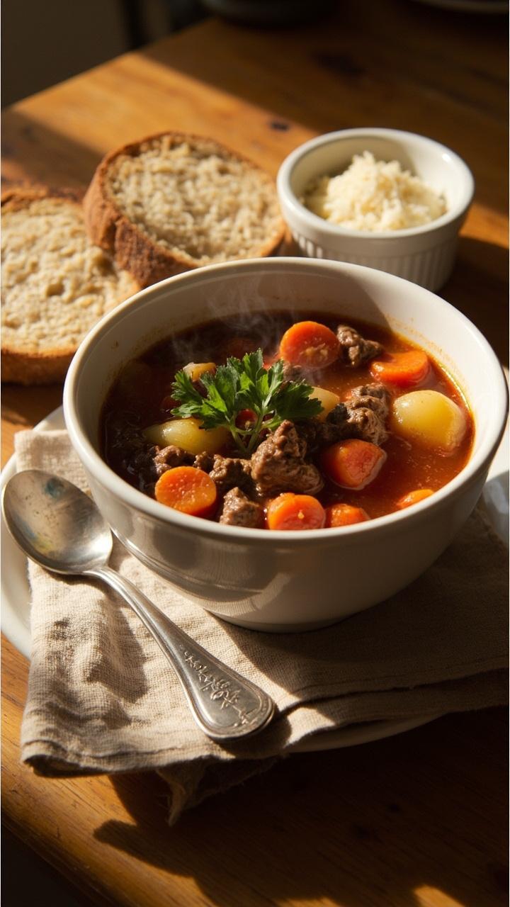 Hamburger Vegetable Soup