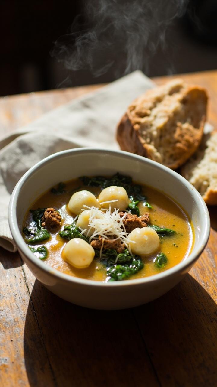 Olive Garden Gnocchi Soup