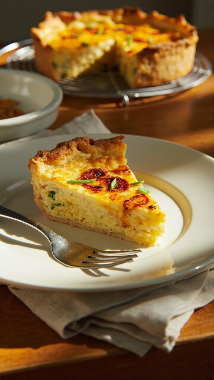 Tortilla Quiche Bake