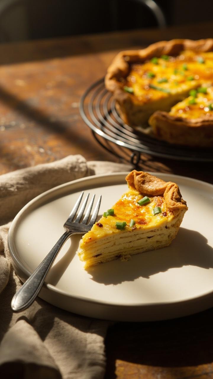 Tortilla Quiche Bake