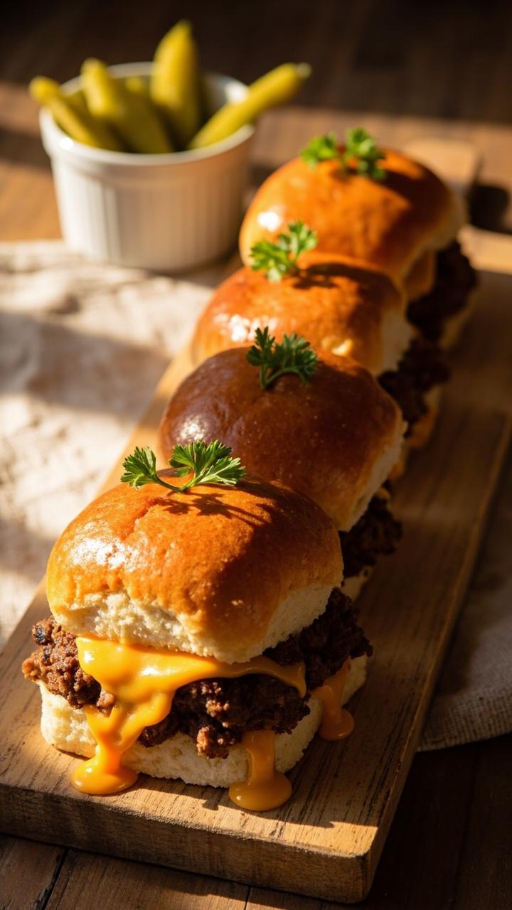 Hamburger Sliders Hawaiian Rolls