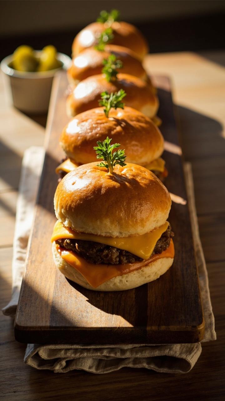 Hamburger Sliders Hawaiian Rolls