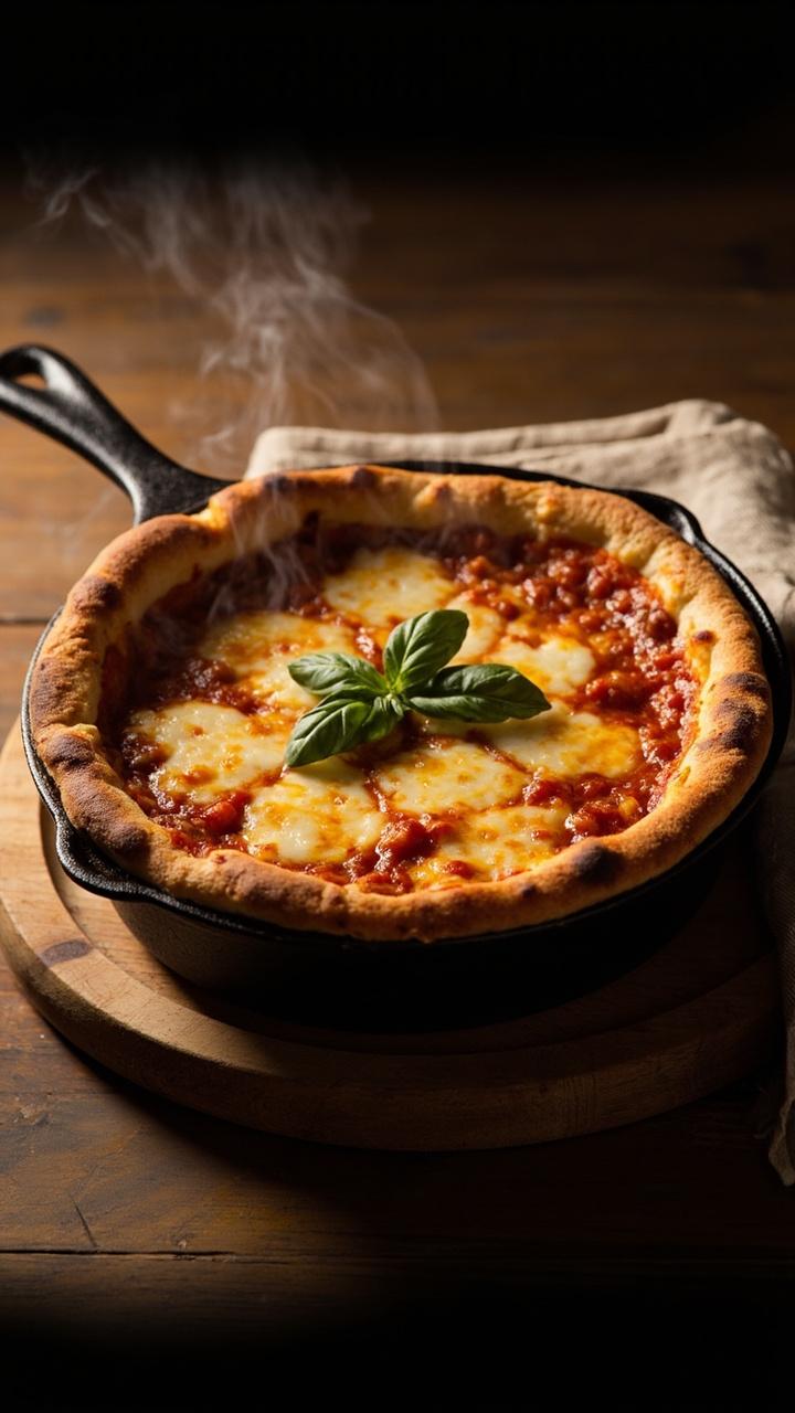 Deep Dish Pizza Recipe
