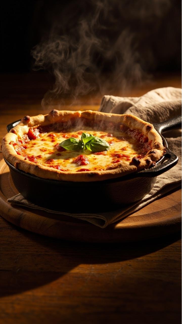 Deep Dish Pizza Recipe