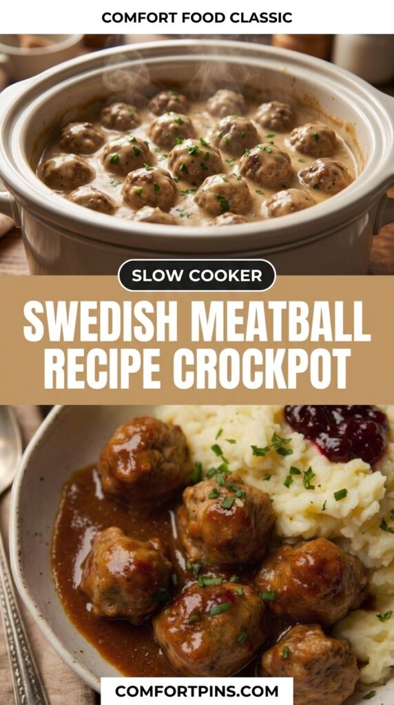 Swedish Meatball Recipe Crockpot