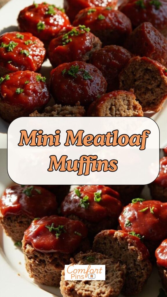 Mini Meatloaf Muffins