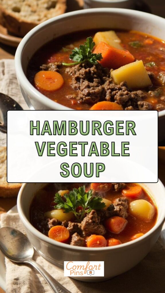 Hamburger Vegetable Soup