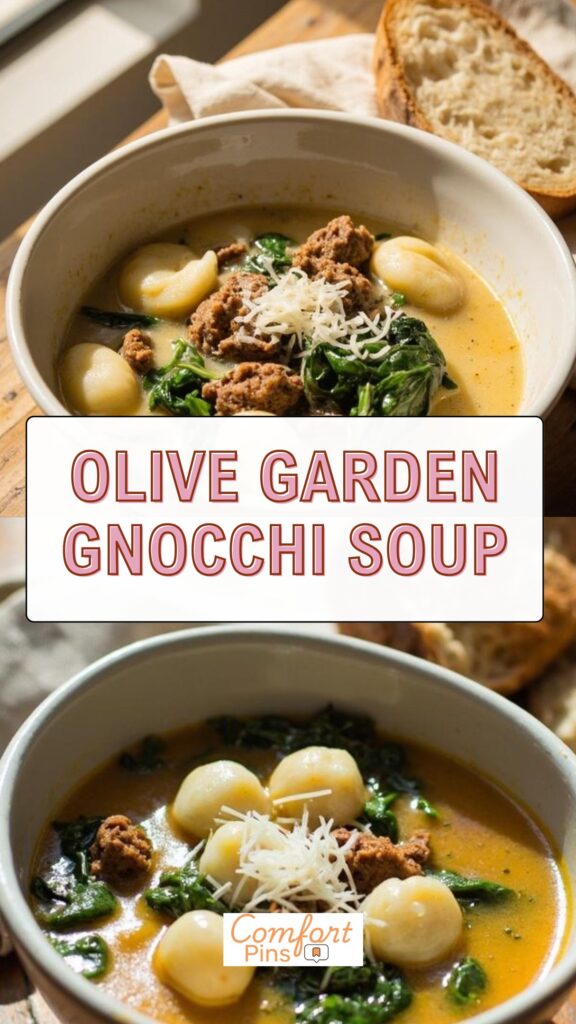 Olive Garden Gnocchi Soup