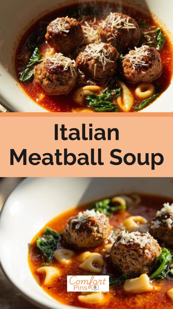 Italian Meatball Soup