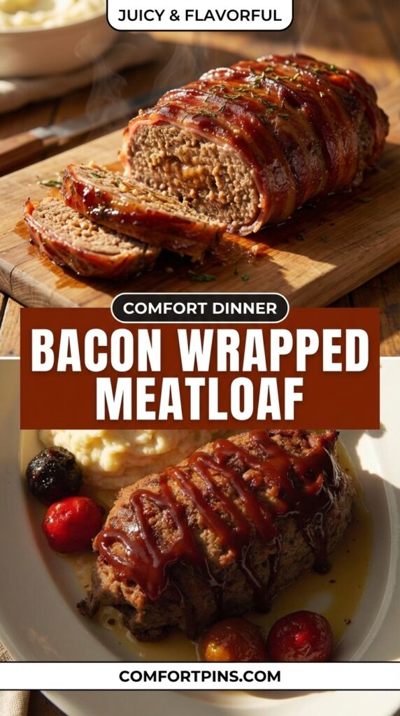 Bacon Wrapped Meatloaf Bacon Wrapped Meatloaf