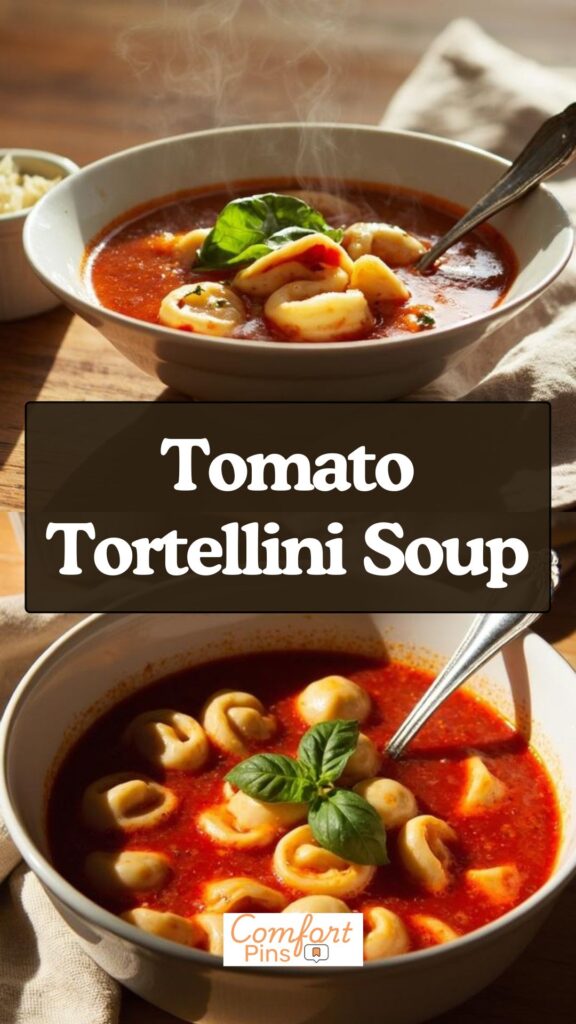 Tomato Tortellini Soup