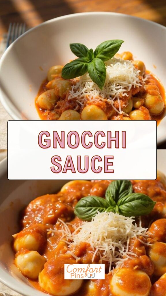 Gnocchi Sauce Gnocchi Sauce