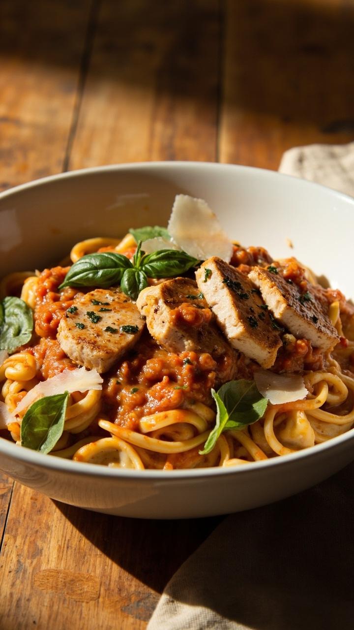 Marry Me Chicken Tortellini