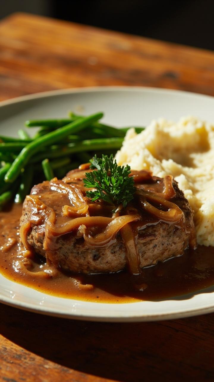 Amish Hamburger Steak Bake