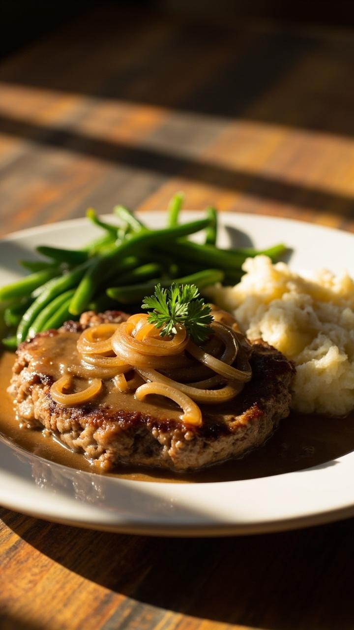 Amish Hamburger Steak Bake