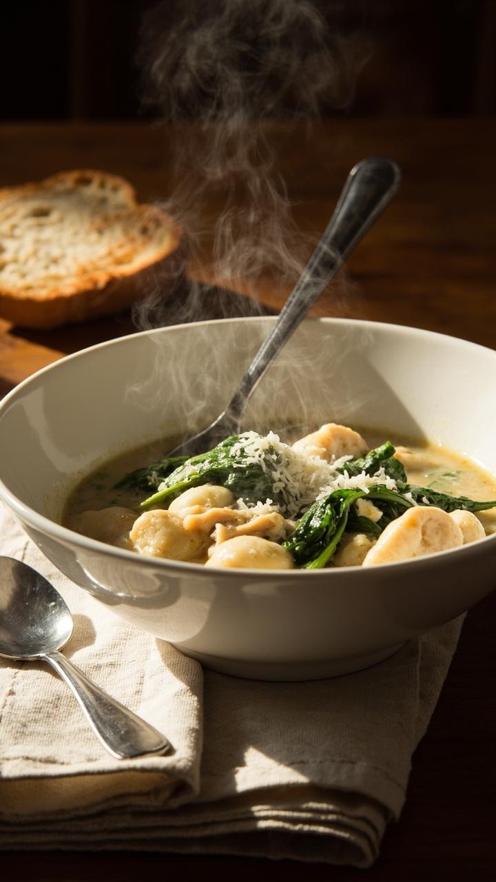 Copycat Olive Garden Chicken Gnocchi