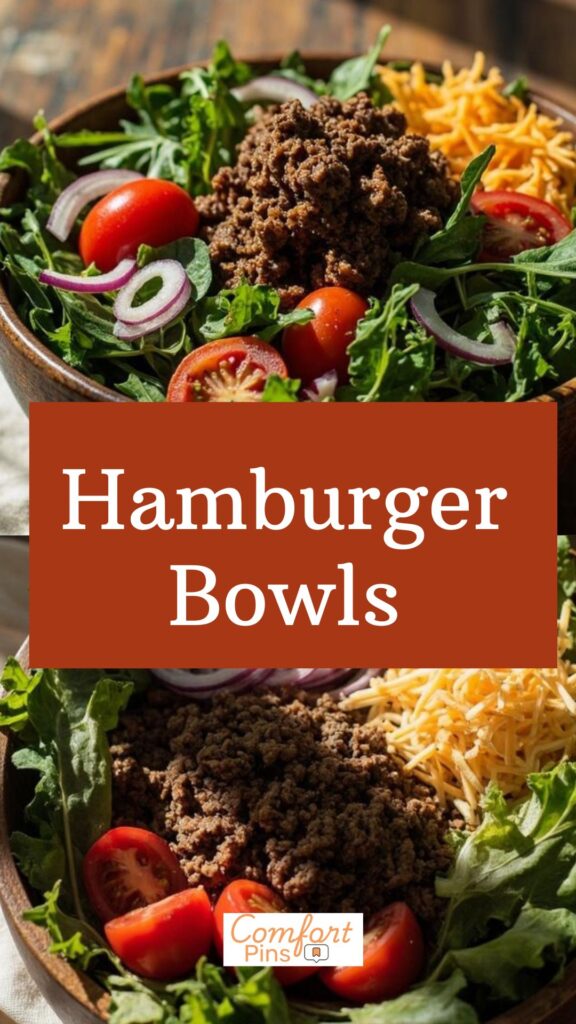 Hamburger Bowls Hamburger Bowls