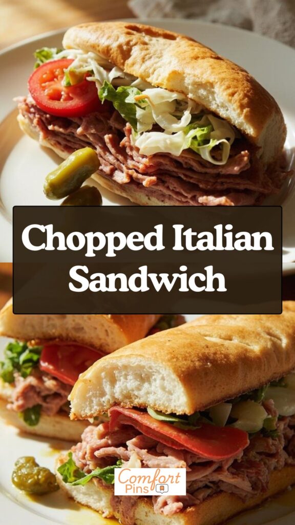 Chopped Italian Sandwich